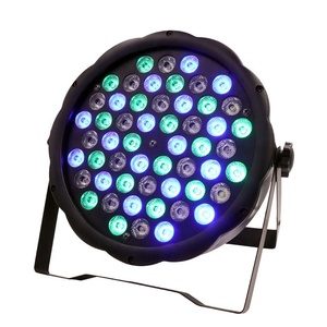 Kimu Marka 54X1W LED RGBW Sahne Par Işık DMX512 Par Led Düz Par Disko Aydınlatma Led Noel projektör Parti Kulübü DJ Disko - Product Image 3