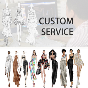 Chất Lượng Cao Thương Hiệu May Cắt Và May Thiết Kế Phụ Nữ Quần Áo Tùy Chỉnh Thiết Kế Trang Phục Dịch Vụ Các Nhà Sản Xuất Thiết Kế Quần Áo - Product Image 1