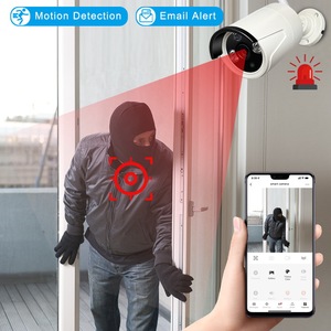 H.265 Outdoor P2P IP-Kamera Video überwachungs set Smart Home Tuya 8CH HD 3MP WiFi NVR Kit CCTV-Sicherheits system mit Monitor - Product Image 4