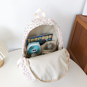 Công Suất Lớn Mô Hình Tùy Chỉnh Hoa Vải Ba Lô Sinh Viên Giải Trí Du Lịch Mùa Hè Ba Lô - Product Image 2