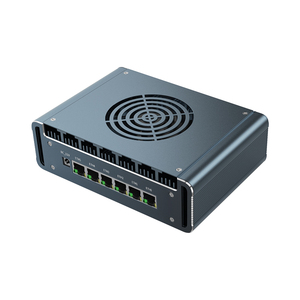 N100 Ddr5 Mini Pc Host Fan 12Th Gen 6 I226 Lan Nics Port Ros incorporato Linux Server Centos Ubuntu Soft Routing Ipc