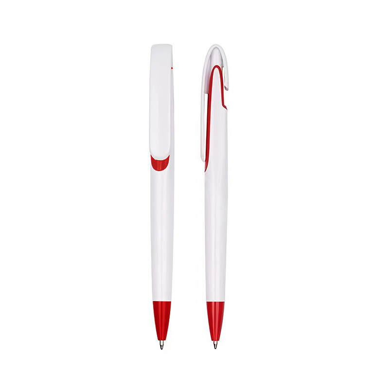 Corps de stylo rouge avec recharge noire