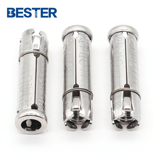 M6 M10 Sửa Chữa Bolt Thép Không Gỉ 304 316 Nhiệm Vụ Nặng Nề 4Pcs Ba Phân Đoạn Bốn Phân Đoạn Lá Chắn Neo Tường Sửa Chữa Bu Lông - Product Image 2