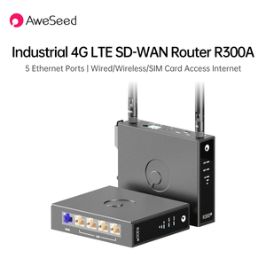 Industrial Gigabit Cellular Router 4G LTE <strong>Modem</strong> 150Mbps Wireless WiFi DUAL Antenna SIM Card CPE QoS Mesh for IoT Enterprise - Product Image 2