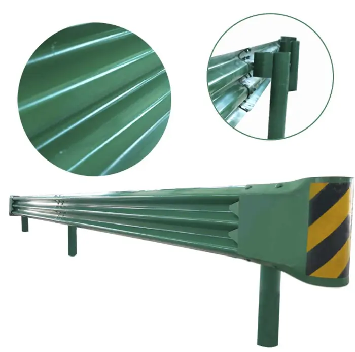 prepainted motorway guardrail safety guardrail railing