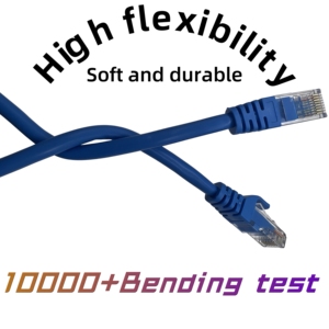 10Gbps kedi 6 PVC RJ45 Ethernet kablosu ağ bakır PC ve Internet IT iletişim kabloları için veri yama kabloları - Product Image 4