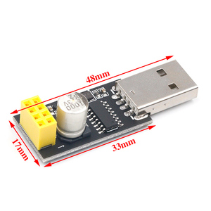 CH340 USB to ESP8266 ESP-01 adattatore modulo Wifi per Computer telefono comunicazione Wireless microcontrollore - Product Image 6