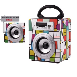 KBQ-02便携式蓝牙扬声器迷你音箱有源木质蓝牙扬声器 - Product Image 1