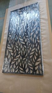 室内装饰室外隔断铝隐私屏风墙系统，带框架铝屏 - Product Image 6