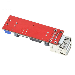 Módulo convertidor de carga USB doble para cargador de vehículo, convertidor de DC-DC de CC de 6V-40V a 5V, 3A, LM2596, USB Dual de 9V / 12V / 24V / 36V - Product Image 6