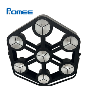 Dynamisches Full color Retro Hexagon LED-Matrix licht DMX512 und Pixels teuerung für die Hintergrund beleuchtung der DJ Event Show Stage