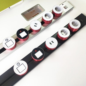 Nuovo design di Alta qualità Rimovibile Adattatore Presa di Protezione Da Sovracorrente Ciabatta Binario Presa per ufficio tavolo da cucina di casa - Product Image 6