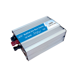 Inversor de potencia de onda sinusoidal modificado pequeño de 500W tipo fuera de la red 12V a 220V convertidor de CC a CA de - Product Image 1