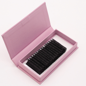 Ekstra hacim bireysel kirpik parlama küme kirpik uzantıları düğüm ücretsiz küme lashes - Product Image 2