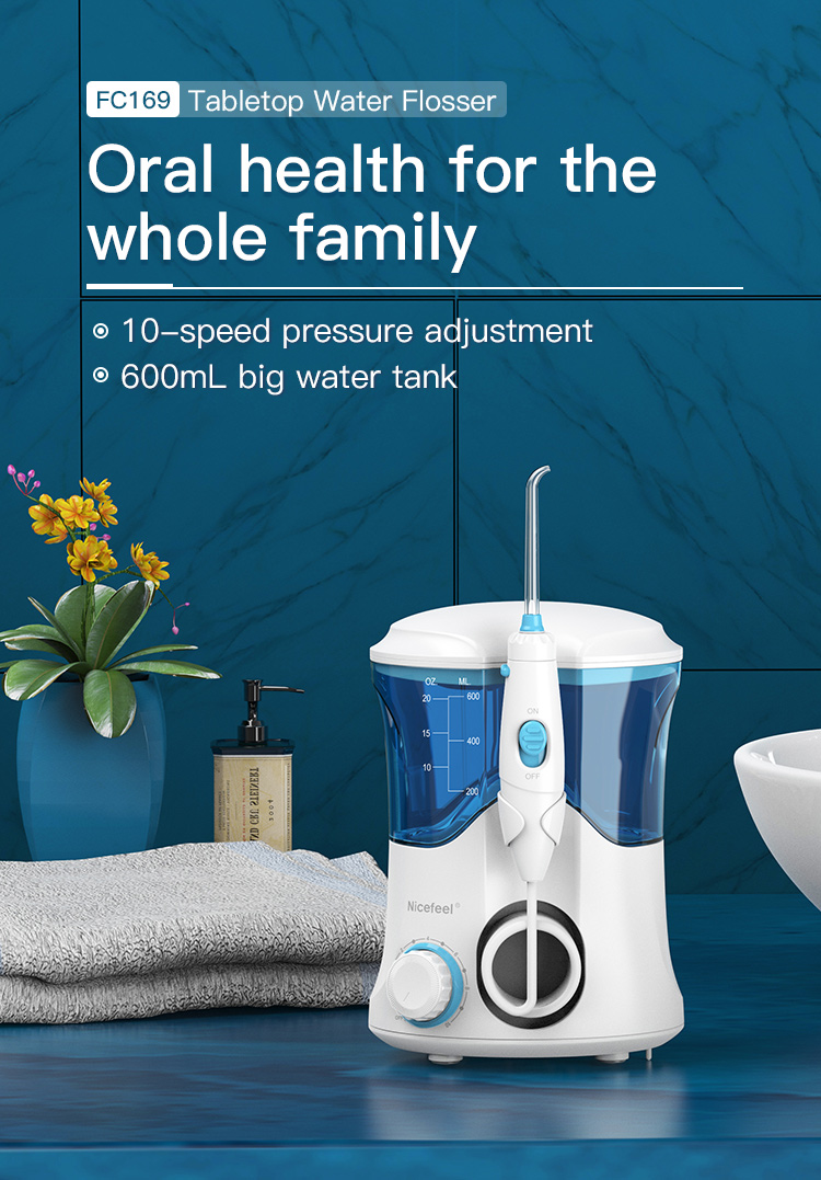 Orthodontic Oral Care Water Flosser High Pressure Water Tooth Jet FC169