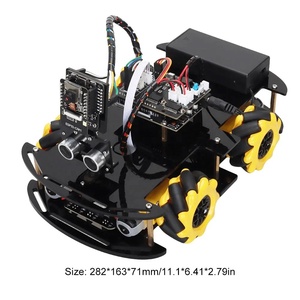 ESP32 CAM WiFi Smart Robot Car Starter Kit de Programación de Coche Aprendizaje Educativo TT Motor Mecanum Rueda Chasis Kit Ultraso - Product Image 3