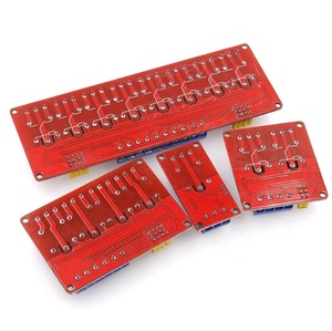 Modulo relè 5v 12v 24v 30a 1 2 4 8 canali ad alta potenza con supporto di isolamento optoaccoppiatore relè di attivazione di alto e basso livello