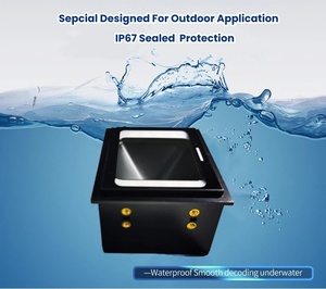 IP67自动大门身份证护照阅读器1.3万像素区域成像仪固定安装嵌入式2D二维码扫描仪入口 - Product Image 3