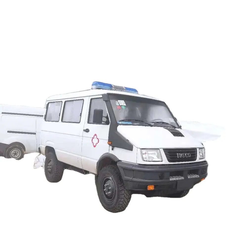 Barella opzionale, bombola di ossigeno e allarme furgone per ambulanza di tipo grande