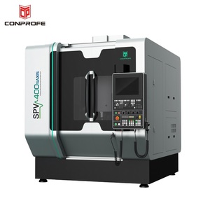 VMC400 5 eksen taraflı Metal freze ultrasonik 5 eksenli takım tezgahı ekipmanları CNC dikey işleme merkezi - Product Image 1