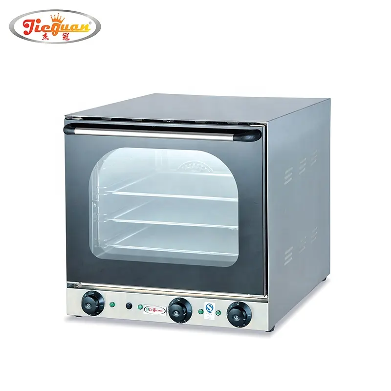 Sử dụng thương mại thép không gỉ quan điểm đối lưu Lò Nướng Bánh/Trung Quốc Hot Air 4 khay công nghiệp Lò nướng đối lưu