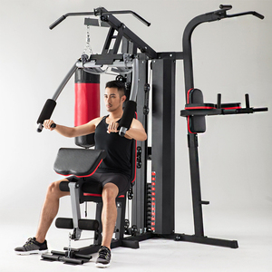 Çok fonksiyonlu istasyon Fitness egzersiz ev için spor salonu ekipmanları tezgah makinesi Squat el ağırlıkları Set çekin oturmak egzersiz eğitimi - Product Image 6