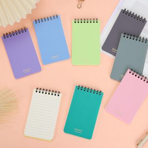 Cuadernos de bolsillo personalizados de plástico pequeño 3x5 libretas en espiral con páginas forradas Mini almohadillas para el trabajo o la escuela - Product Image 3