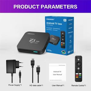 Hava ağ Set-top Box Android 11 çift bant M3U1 bir yıl garanti ile uyumlu - Product Image 5