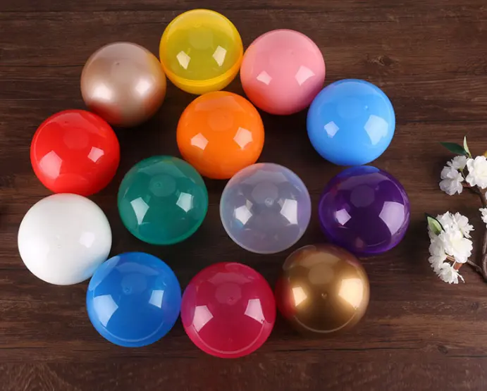 Custom diy openable plastic ball empty large capsule fillable plastic balls 200mm