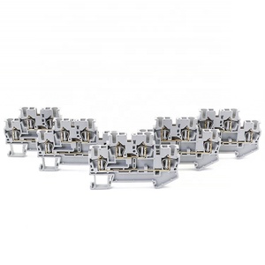 STTB 2,5 24-12AWG dos niveles de doble capa sin tornillos Cable de conexión de 0,2-2,5mm alimentación a través de en carril Din de bloque de Terminal - Product Image 3