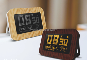 Scrivania modello di legno grande display conto alla rovescia timer touch pannello digitale elettrico divertente display digitale a LED timer - Product Image 3