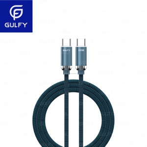GULFY tip C alüminyum alaşımlı malzeme, apple'ın şarj kablosu W gücüne kadar destekleyen en hızlı 100 için uygundur. - Product Image 1