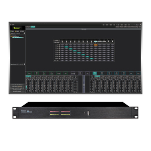 8 ingresso 8 uscita Mixer automatico matrice Mixer DSP processore Audio per sala conferenze