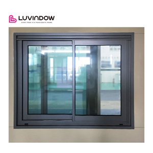 72X48 Inch Đôi Galzed Đôi Kính Cửa Sổ Nhôm Trượt Với Cửa Chớp - Product Image 5