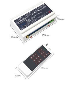PUFFINS Módulo de entrada/salida de captura de conmutación de 14 vías RS485 Panel de control de relé de interfaz 10A Interruptores de control remoto Interruptores - Product Image 6