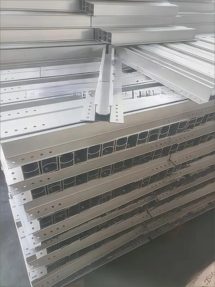 Pv Panel surya sistem dudukan rak atap rel surya rak Panel surya dudukan rel aluminium