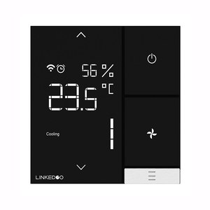 Termostato WiFi per la casa intelligente con programmazione di temporizzazione e controllo remoto App parte sistemi HVAC - Product Image 1