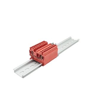PP Knife Disconnect <strong>Terminal</strong> <strong>Block</strong> with Test <strong>Socket</strong> Screw <strong>Plug</strong>-In Model PT 2.5 for 1-10 Contacts 11-20 AWG Conductors - Product Image 4