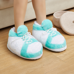 Sandal kets untuk Pria & Wanita, sandal Trainer trendi dalam ruangan luar ruangan mewah hangat - Product Image 5