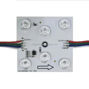 Modulo Pixel a LED RGBW indirizzabile 24V SP16703IC moduli quadrati Blockchain per soffitto personalizzato Light Box