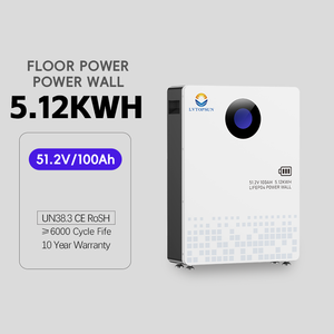 Lvtopsun 51.2V LiFePO4 Pin 300ah Solaire điện tường dễ dàng để di chuyển năng lượng mặt trời Pin Lithium Ion - Product Image 5