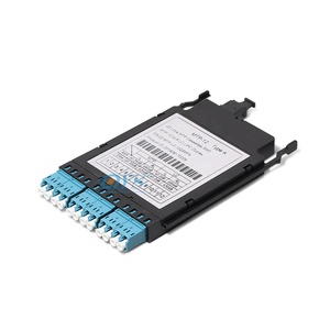 12 24 LGX光纤MPO/MTP盒式模块MPO至LC，兼容4G/3g网络配线架 - Product Image 1