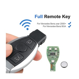 Mercedes Benz için akıllı uzaktan anahtar Fob 3 düğme 433MHz BGA A B C E G S CLK SLK ML sınıf uzaktan NEC Blade ile anahtar kapağı kılıfı - Product Image 3