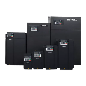 Unidad de frecuencia variable Usfull (VFD) 380V Salida de entrada trifásica 7.5KW Potencia nominal para compresores y motores