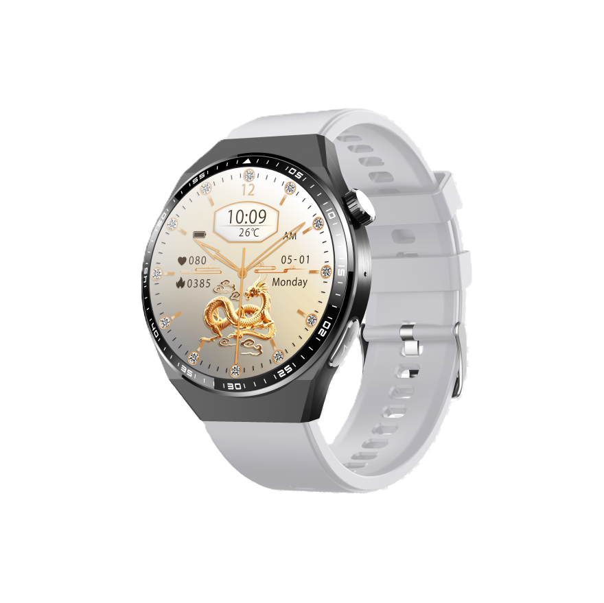 Bracelet en silicone gris