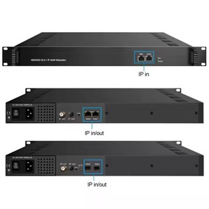 Modulador de TV por cable, sistema de cabecera de TV digital 32 en 1 IP a Mux Scrambling QAM, 2 unidades - Product Image 2