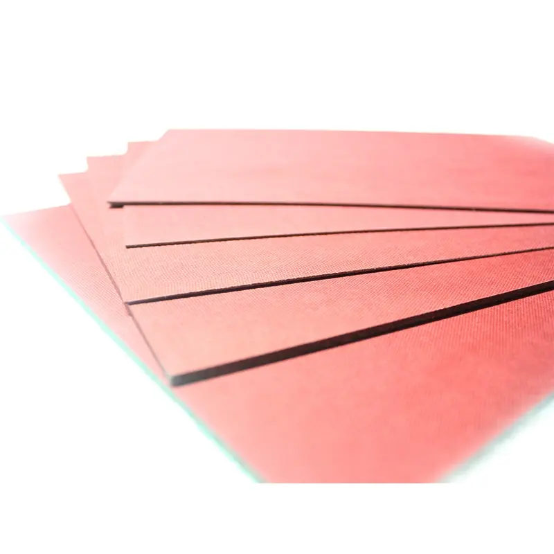 Papel de fibra vulcanizada de alta qualidade, folha de papel de fibra vulcanizada vermelha com isolamento de 0.5mm-10mm