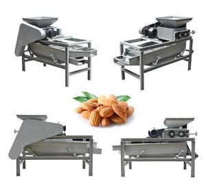 2025 Haselnuss schälmaschine Sortieren Palmkern Crushing Peeling Verarbeitung linie Kleiner Mandel schäler - Product Image 2