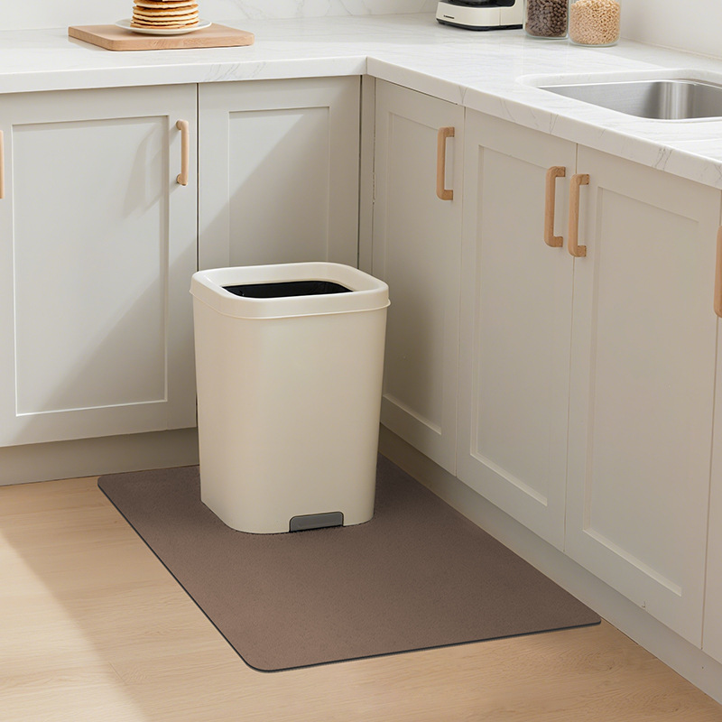 Aucun lavage requis - marron minimaliste