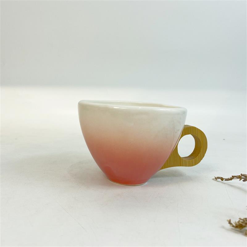 Taza individual rosa